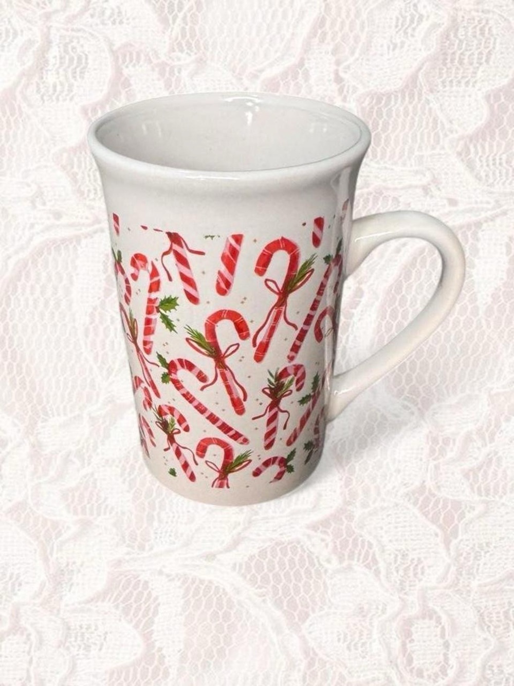candy cane mug